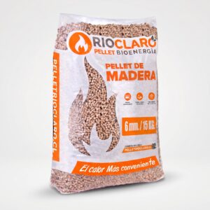 96 Bolsas de Pellet Rio Claro de 15 Kilos